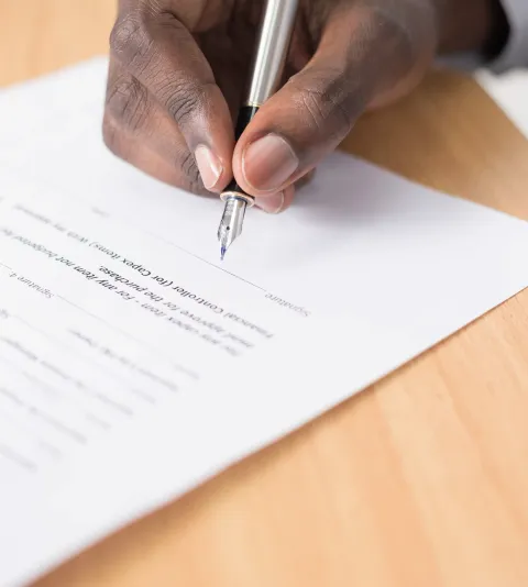 Contract terms being reviewed against technical and commercial commitments